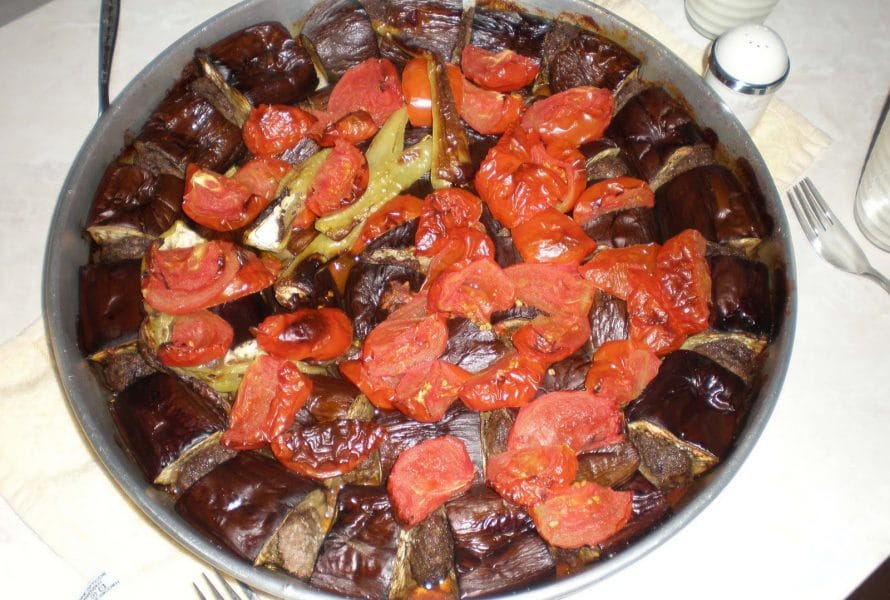 Fırında Patlıcan Kebabı