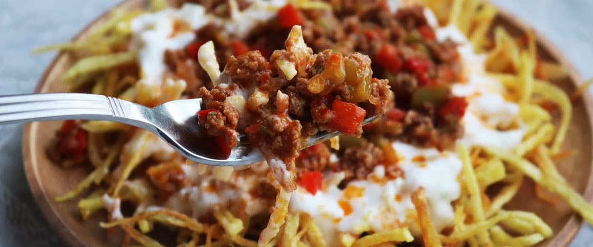 Kıymalı Çökertme Kebabı