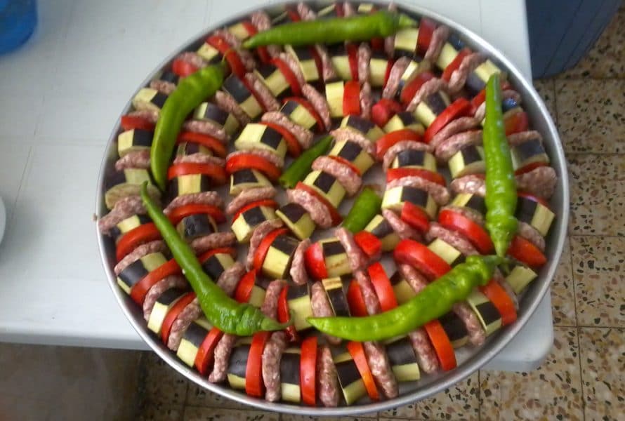 Fırında Patlıcan Kebabı